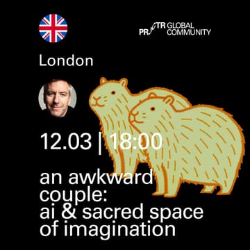 Cover Image for London. An Awkward Couple: AI and the Sacred Space of Imagination