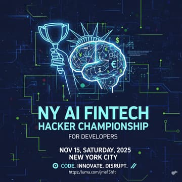 Cover Image for AI Financial Hackathon Championship - 2025