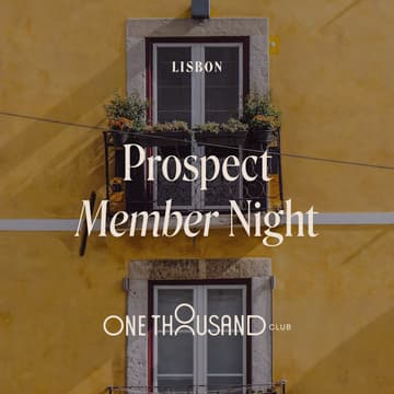 Cover Image for Lisbon: Prospect Members Night