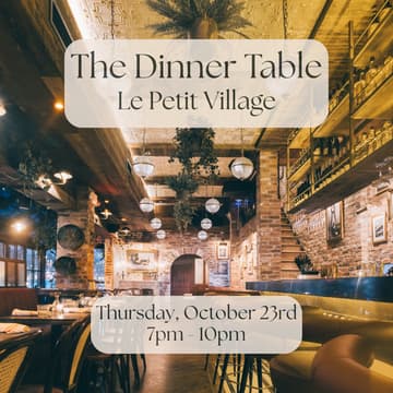 Cover Image for The Dinner Table at Le Petit Village (West Village)
