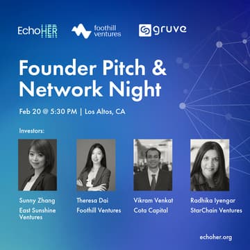 Cover Image for EchoHer Pitch & Network Night #8