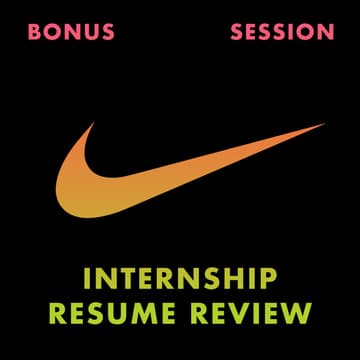 Cover Image for Nike Internship Resume Review Session
