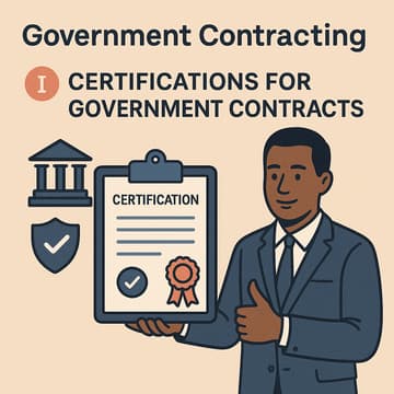 Cover Image for Government Contracting series I “Selling to the Government A-Z”