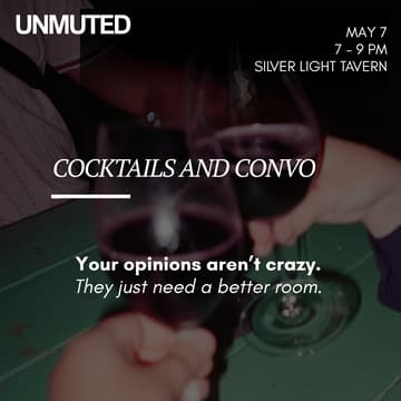 Cover Image for UNMUTED Cocktails & Conversations: June Edition