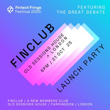 Cover Image for Day 2: 21 Oct - FinClub Launch featuring 'The Great Debate'