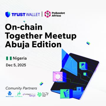 Cover Image for On-chain Together Meetup: Abuja Edition