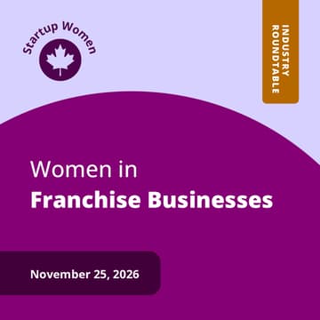 Cover Image for Women in Franchise Businesses | Startup Women 2026