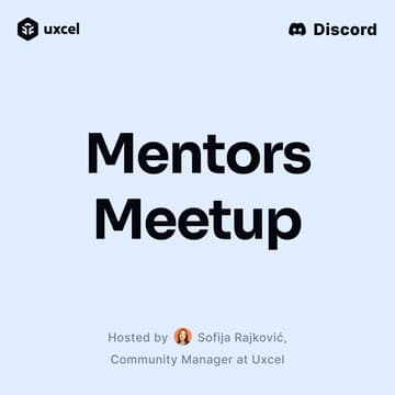 Cover Image for Uxcel Mentors Meetup | September