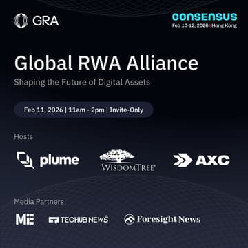 Cover Image for Global RWA Alliance in HK | by Plume, WisdomTree, and AXC