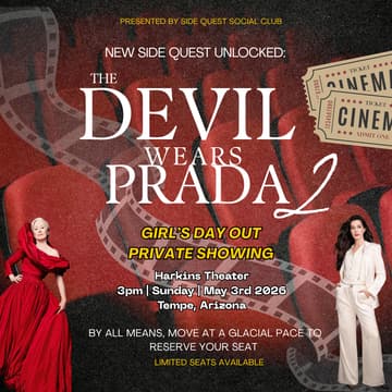 Cover Image for The Devil Wears Prada 2 Private Showing: Girl's Day Out👠
