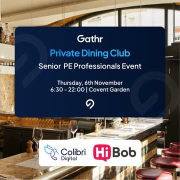Cover Image for Gathr: Senior PE Private Dining Club