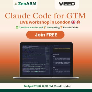 Cover Image for Claude Code for GTM (ABM focus)