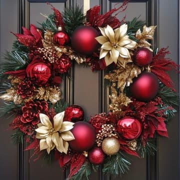 Cover Image for Taller Navideño: Crea tu Corona con Vino Ilimitado