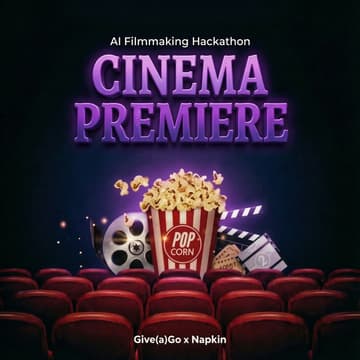 Cover Image for Cinema Premiere | AI Filmmaking Hackathon