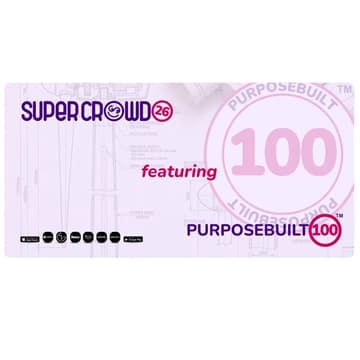 Cover Image for [Partner Event - Register Externally] SuperCrowd26 featuring PurposeBuilt100™️