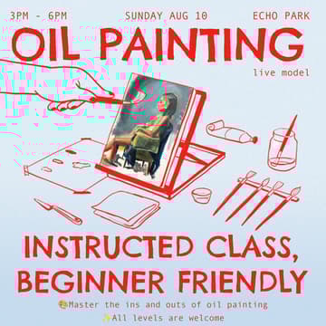 Cover Image for Oil Painting Class - Live Model (Figure)