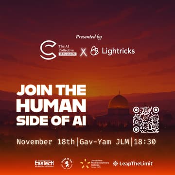 Cover Image for The AI Collective - Jerusalem | Official Launch Event
