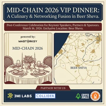 Cover Image for VIP Dinner - Mid-Chain Conference