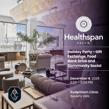Cover Image for Healthspan for the Holidays — A Community Salon + Social