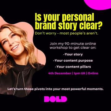 Cover Image for Your BOLD Brand | Get Clear on Your Story