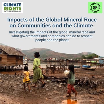Cover Image for Impacts of the Global Mineral Race on Communities and the Climate