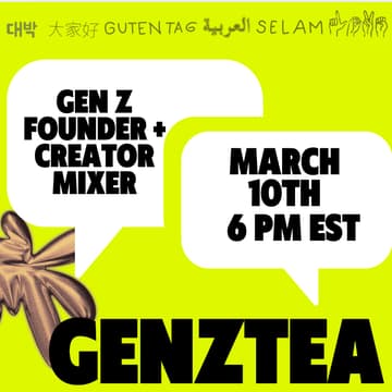 Cover Image for Gen Z NYC Founder & Creator Mixer