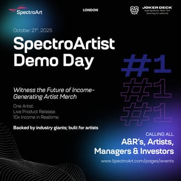 Cover Image for [London] SpectroArtist Demo Day #1 | Presented by SpectroArt & Joker Deck