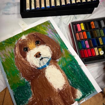 Cover Image for Screen-Free Social Soft Pastel Painting Workshop
