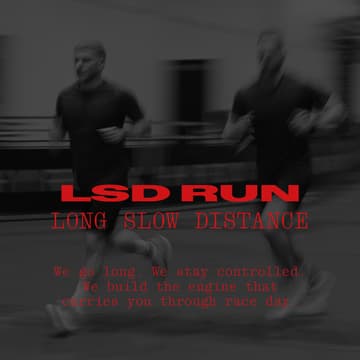 Cover Image for LSD RUN - Long Slow Distance