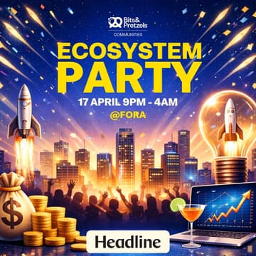 Cover Image for 🕺 Bits & Pretzels Ecosystem Party