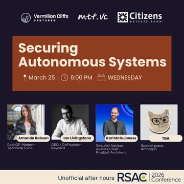Cover Image for Securing Autonomous Systems - RSA Panel and Happy Hour!