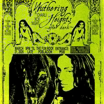 Cover Image for WUTHERING HEIGHTS: After Dark A Charli XCX Album Night