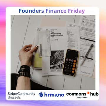 Cover Image for Founders Finance Friday with Stripe Community, hrmano and Financica