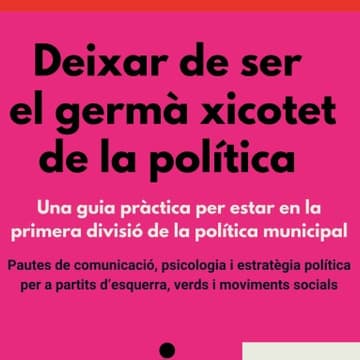 Cover Image for Presentación del libro: ¿Deixar de ser el germà xicotet de la política?