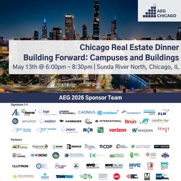 Cover Image for Chicago Real State Dinner: Building Forward: Campuses & Buildings