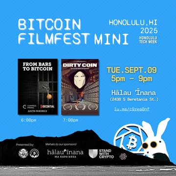 Cover Image for Bitcoin FilmFest Mini - Honolulu