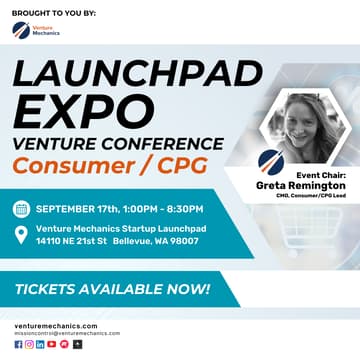 Cover Image for Launchpad Expo Venture Conference: Consumer Sector & CPG