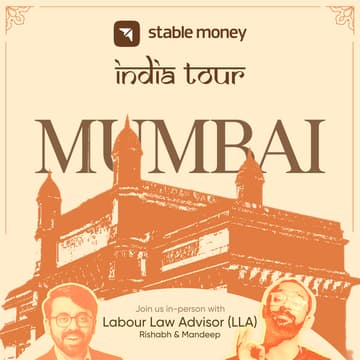 Cover Image for Stable Money India Tour ft. LLA | Mumbai Edition
