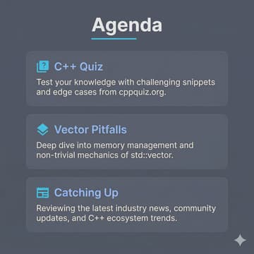 Cover Image for San Diego C++ Meetup April 2026 edition #85