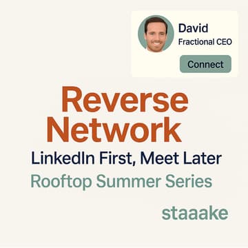 Cover Image for Reverse Network: Summer AI/Tech Rooftop Series