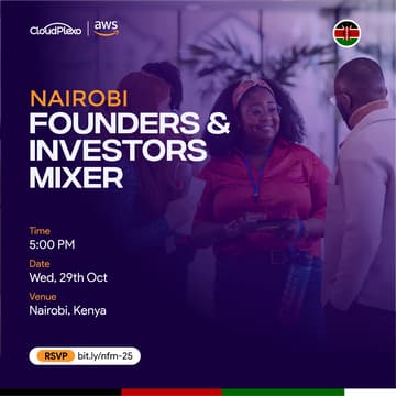 Cover Image for Nairobi 🇰🇪 Founders & Investors Mixer