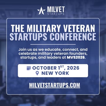 Cover Image for Military Veteran Startups Conference 2026 - East
