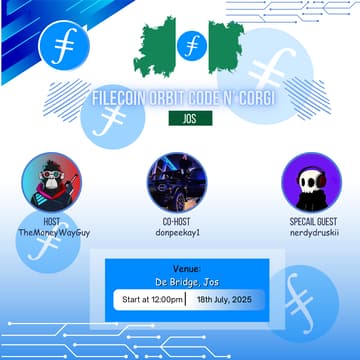 Cover Image for Filecoin Orbit Code n' Corgi - Jos