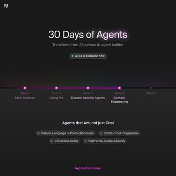 Cover Image for 30 Days of Agents Bootcamp - "Context Engineering"