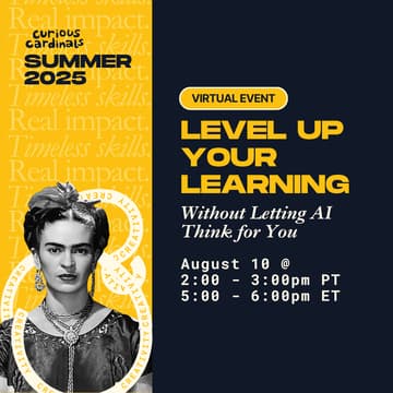 Cover Image for Level Up Your Learning (Without Letting AI Think for You)