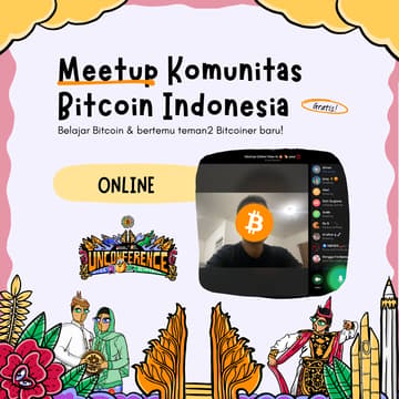 Cover Image for Bitcoin Indonesia Community Online Meetup