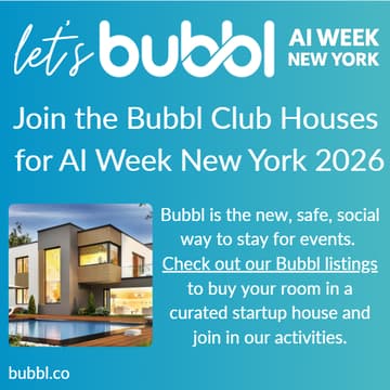 Cover Image for 🚀 Built for Builders: Bubbl Houses #AIWeekNY