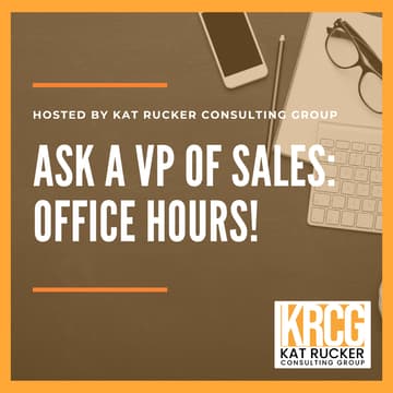 Cover Image for Ask a VP of Sales: Office Hours (Virtual)
