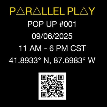 Cover Image for Parallel Play Pop Up #001