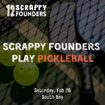 Cover Image for Scrappy AI Founders Play Pickleball